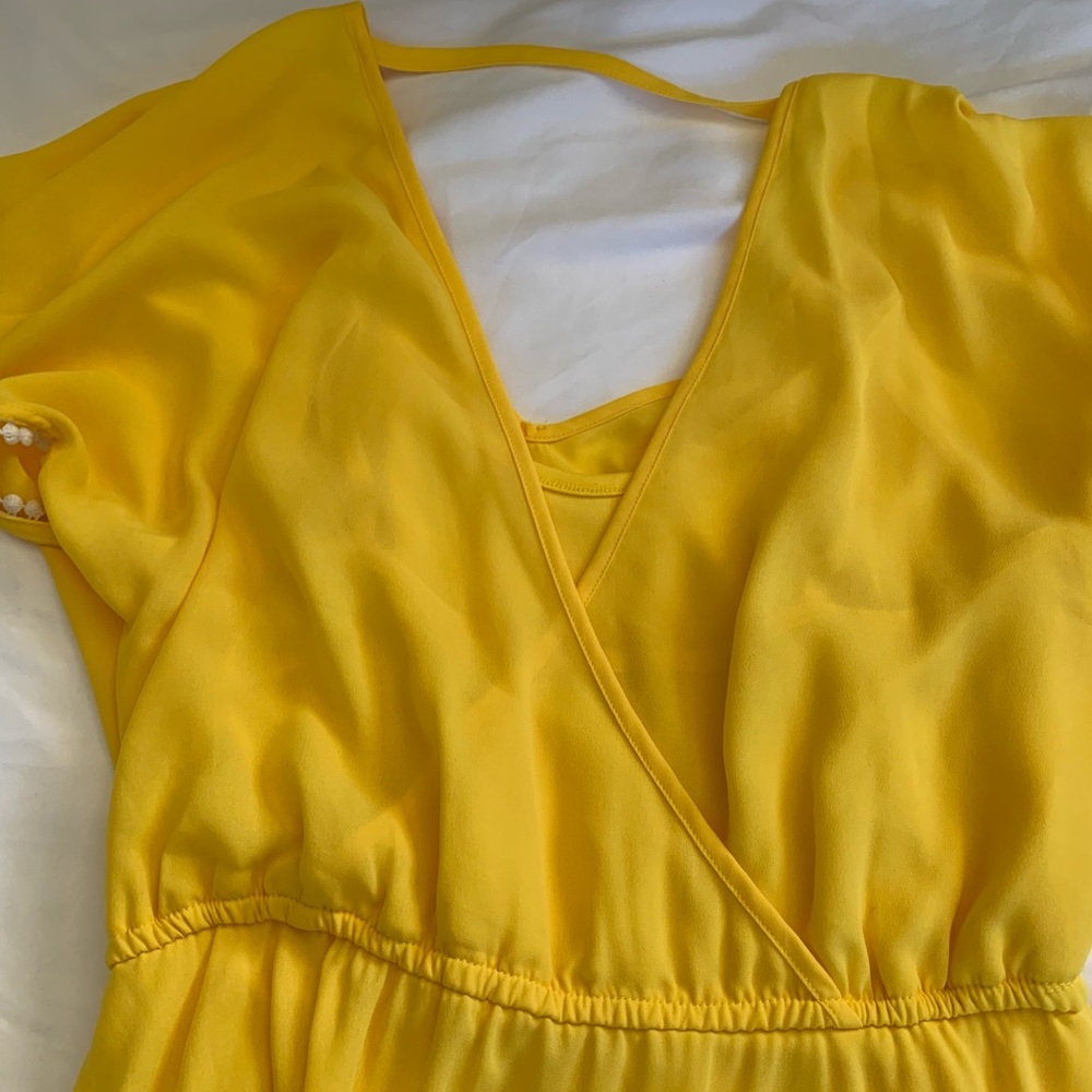 Yellow dress, size small